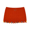 YANYAN KNITS 25 Spring/Summer BORLOR Camisole/Woven Lined Mini Skirt YYK-YYW25-0771-HONG Red Skirt YYW25-0081